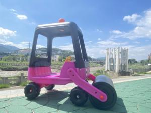 Nhà máy trực tiếp di động mầm non thiết bị sân chơi trong nhà đồ chơi kỹ thuật xe 4 bánh xe trẻ em thoát khỏi trên xe - Product Image 3