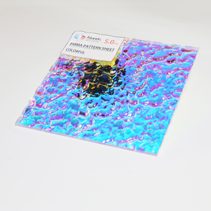 Tấm Mica Trong Suốt Tùy Chỉnh Tấm Họa Tiết Nhựa Acrylic Tấm Acrylic Sọc Có Gân Để Trang Trí Khách Sạn Hiện Đại - Product Image 6