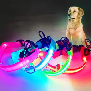 Bonve-accesorios para mascotas, alta calidad, led, usb, muy brillante, recargable, venta al por mayor, china