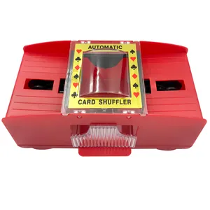 YUANHE kırmızı casino 2 katlı otomatik kart shuffler tatmin