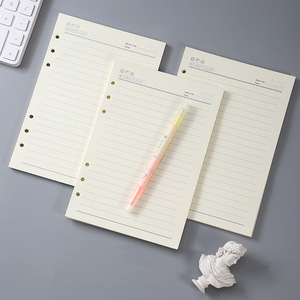A5 A6 Refill <strong>Lined</strong> Paper 6 Holes 6-ring Loose Leaf Replaceable Blank Paper for <strong>Notebooks</strong> Journals <strong>Diary</strong> <strong>Notebook</strong> Refillable - Product Image 4