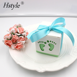 Hstyle First Birthday <strong>Party</strong> Decorations <strong>Baby</strong> <strong>Shower</strong> Ribbon <strong>Favors</strong> and Gifts Candy Boxes Wedding Birthday <strong>Party</strong> <strong>Favor</strong> Gift - Product Image 2