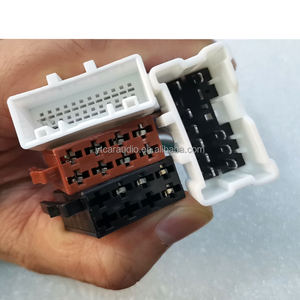 <span class=keywords><strong>Adaptateur</strong></span> de faisceau de câblage <span class=keywords><strong>ISO</strong></span> stéréo CD/DVD pour <span class=keywords><strong>autoradio</strong></span> Renault avec gaine en PVC, câble de connecteur de fil de haut-parleur à 2 têtes pour audio vidéo - Product Image 3