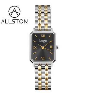 <span class=keywords><strong>Reloj</strong></span> de Lujo para <span class=keywords><strong>Mujer</strong></span>, Caja de Aleación de Cuarzo, Correa de Acero Inoxidable, Esfera con Manecillas Doradas, Resistente al Agua 3BAR, Estilo Antiguo, Minimalista y Moderno - Product Image 6