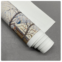 Bonne performance polyester à jet d'encre éco-solvant 280 g/m² rouleau de toile mate à jet d'encre mat