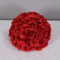 Boules de fleurs artisanales en soie (roses et hortensias) pour centres de table de mariage et décorations de piédestal – Style moderne, couleurs personnalisables