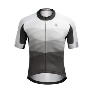Jersey de manga corta para hombre, ropa única al aire libre para ciclismo, con nuevo patrón