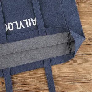 Sacs fourre-tout en denim recyclé, vente en gros