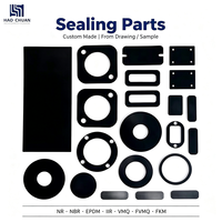 Suku Cadang Segel Khusus Silikon NBR EPDM FKM Shore 30-80A Karet Tahan Oli Suhu Tinggi untuk Gasket Pompa Hidrolik Mesin