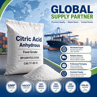 Acide citrique de qualité alimentaire 77-92-9, additifs alimentaires, acide citrique monohydraté/anhydre, marque WMK, pureté 99,5 %, blanc, en stock