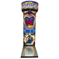 Machine de jeu de boxe à monnayeur pour parc d'attractions, puissance 250W-500W, couleur personnalisable et prise EU avec support anglais