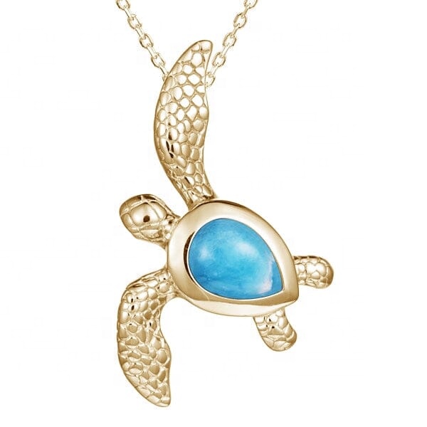 Pendentif couleur or jaune