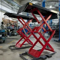 Último modelo de fábrica, el más popular: Elevador de tijera portátil seguro, elevador de tijera pequeño para coches, elevador hidráulico para automóviles, elevador automotriz, elevador de coches