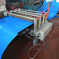 Línea Automática de Corte de Bobinas de Acero CNC de Alta Velocidad con Control PLC, Espesor 0.3-3mm, Ancho 600-1500mm, Velocidad 3-8m/min