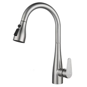 Robinet de cuisine extractible en acier inoxydable, robinet mélangeur télescopique rotatif universel de 35mm pour évier, lavabo pour légumes - Product Image 5