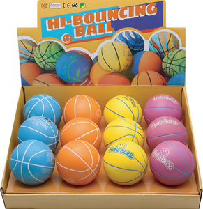 Pelota <span class=keywords><strong>de</strong></span> Baloncesto Mini <span class=keywords><strong>de</strong></span> 6 cm, Personalizable con Logotipo, <span class=keywords><strong>de</strong></span> Goma Hueca <span class=keywords><strong>de</strong></span> Alta Elasticidad, Unisex, para Niños, en Caja <span class=keywords><strong>de</strong></span> Color - Product Image 3