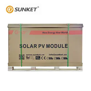 Fabricant chinois Mono 144 cellules 500 watts panneau solaire pv 450W module pv bon prix d'usine avec certificat CE TUV