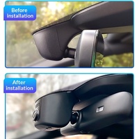Caméra embarquée 4K avec vision nocturne HD, enregistrement en boucle, surveillance de stationnement, angle de 170° pour Audi A3/A4/A5/A6/Q5/Q3