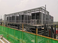 Volets de ventilation électriques en alliage d'aluminium de haute qualité pour salle des machines extérieure moderne, centre de données et centrale électrique