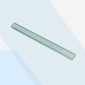 Régua de vidro de calibração de 300mm para vms yihui - Product Image 1