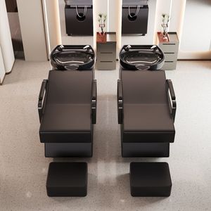 Fauteuil de lavage moderne haut de gamme en céramique pour salon de coiffure - Product Image 6