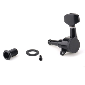 Vente en gros d'accordeurs de verrouillage de guitare 3R3L noirs chevilles d'accordage clés jeu de têtes de machine pour guitare LP ou guitare <span class=keywords><strong>acoustique</strong></span> - Product Image 3