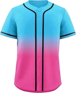 Maillot de baseball personnalisé pour hommes Chemises boutonnées décontractées Manches courtes Élasthanne/polyester Uniforme sportif actif pour vêtements de football - Product Image 6