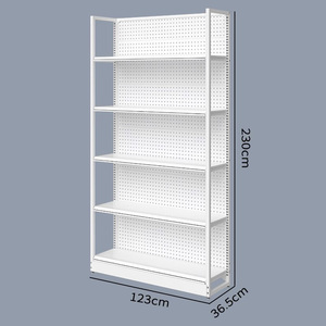 Supermarket Rack <strong>Retail</strong> <strong>Display</strong> <strong>Solutions</strong> Light Duty Metal Space-Saving Style for Storing Bulky Items - Product Image 2