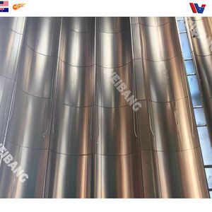 Panneau ACP moderne durable personnalisé en usine, façade métallique, panneau composite aluminium-plastique, mur-rideau pour entrepôt - Product Image 2