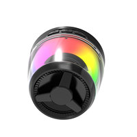Chargeur sans fil magnétique portable, haut-parleurs sans fil audio HiFi, lecteur de musique, haut-parleur magnétique, lampe d'ambiance RGB, haut-parleur de poche