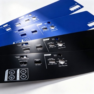Etiqueta de Panel de Membrana Resistente al Calor e Impermeable con Impresión Personalizada, Panel de Control de Policarbonato Cortado con Láser, Teclado de Poliéster PET - Product Image 1