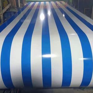 เหล็กม้วนเคลือบสี PPGI จากจีน เหล็กแผ่นเคลือบสังกะสีสีต่างๆ พร้อมการเคลือบ Z81-Z120 ได้รับการรับรองมาตรฐาน ISO 9001 สำหรับงานหลังคา - Product Image 6