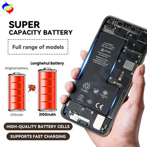 Batteries OEM haute capacité pour téléphones mobiles <span class=keywords><strong>iPhone</strong></span> 6S 6 7 8 Plus 15 16 X XR XS 11 12 13 14 Pro Max 15 Pro 15 Pro Max - Product Image 1