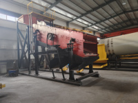 Cribadora granular vibratoria a medida con módulo de limpieza y separación, solución industrial completa para trabajos de minería con minerales depositados en agua.