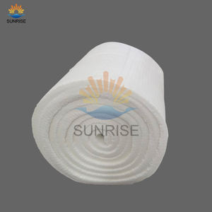 Couverture en fibre d'alumine <span class=keywords><strong>Laine</strong></span> polycristalline Needled Ignifuge Ceramix Blanket Thermal Insulating Material Couvertures en fibre céramique - Product Image 5