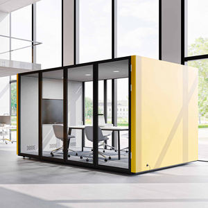 Flexspace, nuevo, grande, insonorizado, Modular, interior, oficina, Meetig Cube, portátil, oficina, Pod, venta, reducción de ruido, cabina de reuniones a la venta - Product Image 6