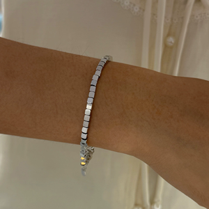 Bracciale Estivo da Donna Valiana in Argento Sterling 925 Placcato Oro 18k con Zirconia e Pietre Naturali - Product Image 2