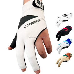 CPBA TC Series 3‑Finger Billiard Glove, Left Hand Pool Cue Glove, Durable Stitched Snooker Billiards Sport Glove - Product Image 2