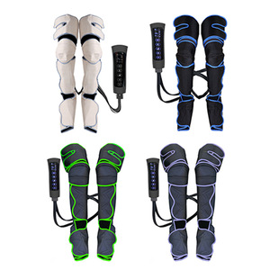 Máquina de masaje de aire portátil Masajeador de compresión de piernas con función de calentamiento para piernas y pies - Product Image 5