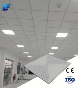Plaques de plafond en aluminium perforé à installation facile, garantie longue durée, pour les crèches et les grands espaces publics, fabriquées par un fabricant OEM - Product Image 1
