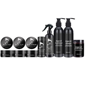 مجموعة منتجات العناية وتصفيف شعر الرجال من مصنع UUFINE: بوميد، بخاخ ملح البحر، بودرة التكثيف، وصلصال تصفيف الشعر - Product Image 1