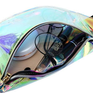 Nouveau holographique Fanny Pack hologramme taille sac Laser PU plage voyage banane hanche Bum Zip taille sacs femmes ceinture sac pour <span class=keywords><strong>les</strong></span> filles - Product Image 5