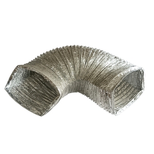 Conducto <span class=keywords><strong>de</strong></span> <span class=keywords><strong>Ventilación</strong></span> <span class=keywords><strong>Industrial</strong></span> Personalizado, Conducto Flexible <span class=keywords><strong>de</strong></span> Aluminio Rectangular <span class=keywords><strong>de</strong></span> 24 Pulgadas * 10 m para Extracción <span class=keywords><strong>de</strong></span> Gimnasio, Venta Directa <span class=keywords><strong>de</strong></span> Fábrica - Product Image 3