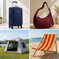 Tissu Oxford en polyester 100 % résistant aux déchirures, à trois lignes de carreaux, tissage uni durable pour sacs et bagages (OEM)