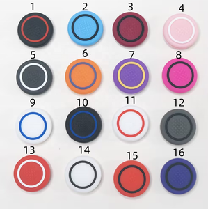 16 Couleur Thumbstick <span class=keywords><strong>Grip</strong></span> Analogique Silicone Pour PS5/PS4/<span class=keywords><strong>Switch</strong></span> <span class=keywords><strong>Pro</strong></span> Joystick Cover <span class=keywords><strong>Controller</strong></span> Thumb Stick <span class=keywords><strong>Grip</strong></span> - Product Image 1