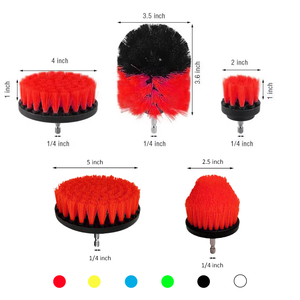 Ensemble de brosses de lavage de voiture 24 pièces Kit de brosses souples pour l'entretien des roues intérieures et extérieures du tableau de bord. - Product Image 2