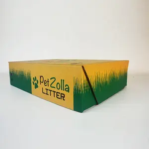 Pizza Garnalen Zeevruchten Kip Biologisch Afbreekbare Food Grade Waterdichte Verse Koude Verzending Aangepaste Logo Wax Box