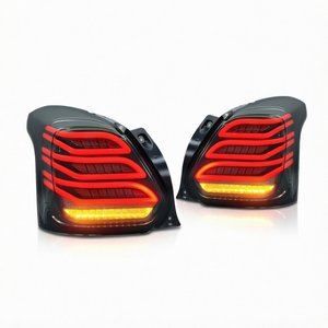Feu arrière LED pour Suzuki Swift 2018, lentille rouge, clignotant séquentiel, kit de modernisation - Product Image 1
