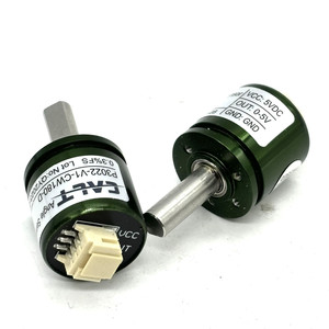 Miniatur mikro efek hall encoder magnetik, 0-5v sensor sudut hall 90/180/270/360 derajat P3022