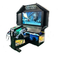 Enfants et adultes Play Zone 2 joueurs tir pistolet vidéo Arcade Simulation pièce jeton jeu Machine Opearion fantôme à vendre